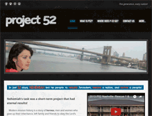 Tablet Screenshot of goproject52.com